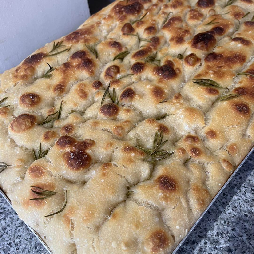 Fresh sourdough loaf